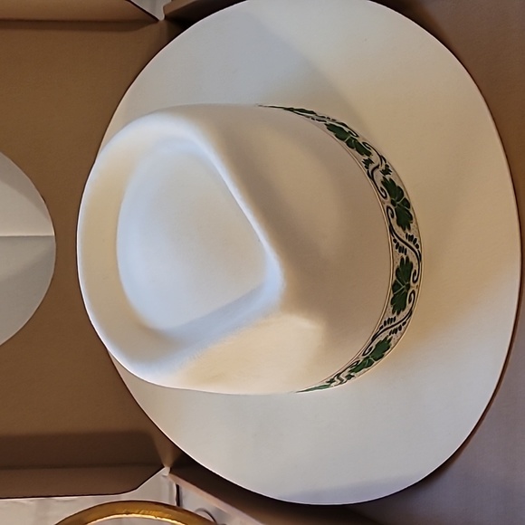LACK OF COLOR IVY BEVERLY FEDORA HAT WHITE 63CM (XXL) main image 10